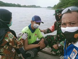 3 Pilar di Sidoarjo Isi Hari Pahlawan dengan Vaksinasi ke Daerah Terpencil