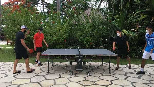 Ragam Kesibukan Atlet-atlet Dunia Jelang Indonesia Badminton Festival