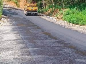 Bikin Gubsu Emosi, Jalan Rp 24 M yang Rusak Usai Dibangun Kini Diperbaiki