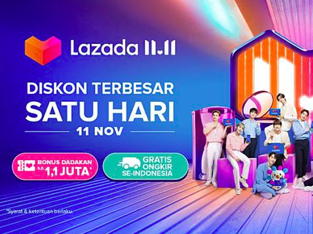 11.11 Lazada Ingin Bahagiakan Konsumen Seharian Penuh 11.11 Lazada Ingin Bahagiakan Konsumen Seharian Penuh