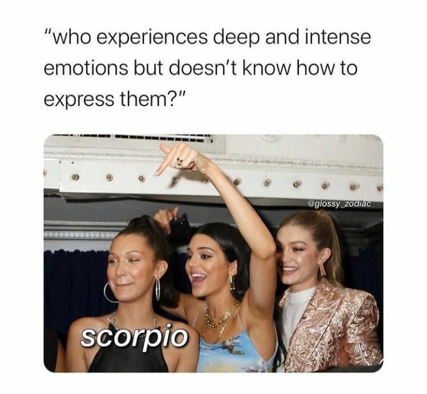 Meme zodiak Scorpio