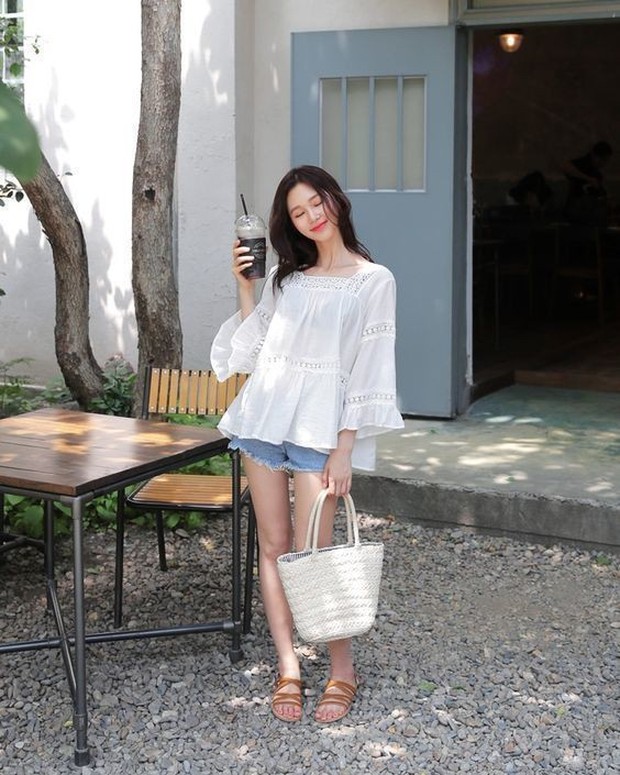 OOTD K-style saat cuaca panas