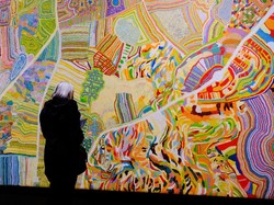 Intip Keindahan Seni Instalasi Digital Walking Through a Songline di Kota Tua