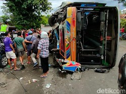 Kecelakaan Maut Rombongan Pengantin di Sragen, Sopir Bus Jadi Tersangka