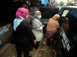 Pedagang di Tegal yang Belum Divaksin Covid-19 Terjaring Razia