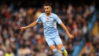 Mahrez juga jadi pemain asal Afrika dengan caps terbanyak di Premier League. Pemain asal Aljazair itu mengemas 284 penampilan (Getty Images)