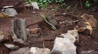 Waduh, Makam COVID-19 di TPU Cikadut Bandung Ambles Gegara Hujan
