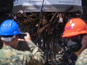 13.000 Senjata Api di Chile Dimusnahkan