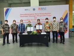 BNI Kick Off Campus Financial Ecosystem di UK Petra dan ITS