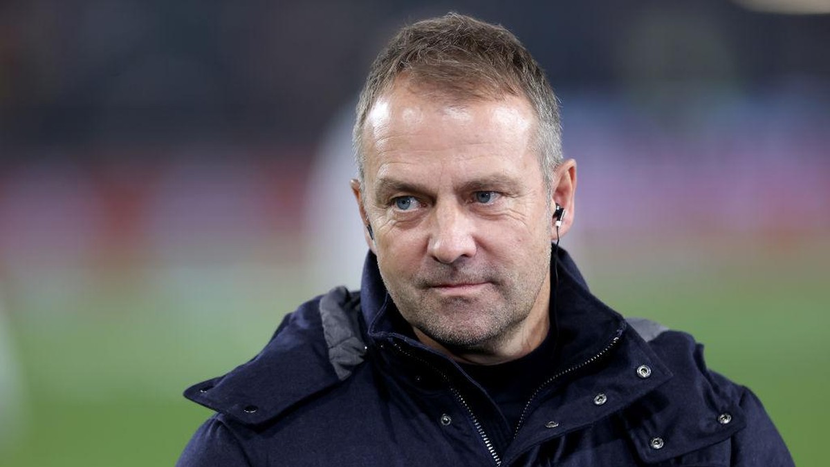 Hansi Flick calon pelatih Barcelona. (Foto: Getty Images/Alex Grimm)