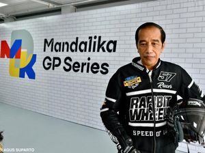 Midnight, Jaket Made in Bandung yang Dipakai Jokowi Jajal Sirkuit Mandalika