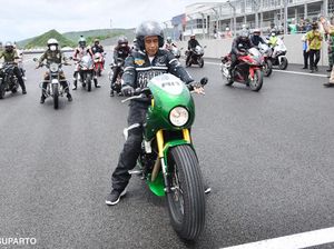 Bagaimana Rasanya Geber Motor di Sirkuit Mandalika, Pak Jokowi?