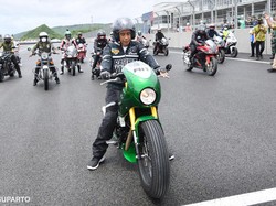 Bagaimana Rasanya Geber Motor di Sirkuit Mandalika, Pak Jokowi?