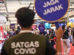 Kerja Keras Satgas COVID-19 di GIIAS 2021