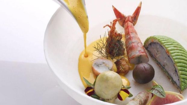 makanan yang disajikan tim Indonesia di Bocuse d'or