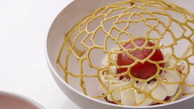 makanan yang disajikan tim Indonesia di Bocuse d'or