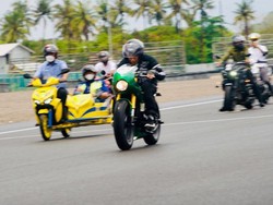 Motor Custom Jokowi Mengaspal di Mandalika, Ini Serba-serbinya