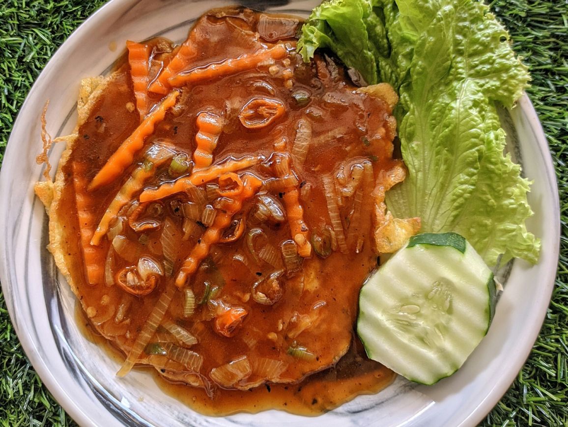 Resep Fuyunghai Saus BBQ