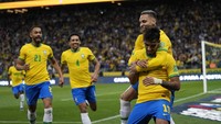 Brasil adalah negara dari zona CONMEBOL pertama yang meraih tiket ke Piala Dunia 2022. Poin Selecao saat ini sudah dipastikan tidak bisa lagi dikejar oleh tim-tim di luar lima besar. (Foto: AP/Andre Penner)