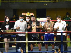 Gempur Rokok Ilegal, Pemkot-Bea Cukai Kediri Sosialisasi Lewat Tinju