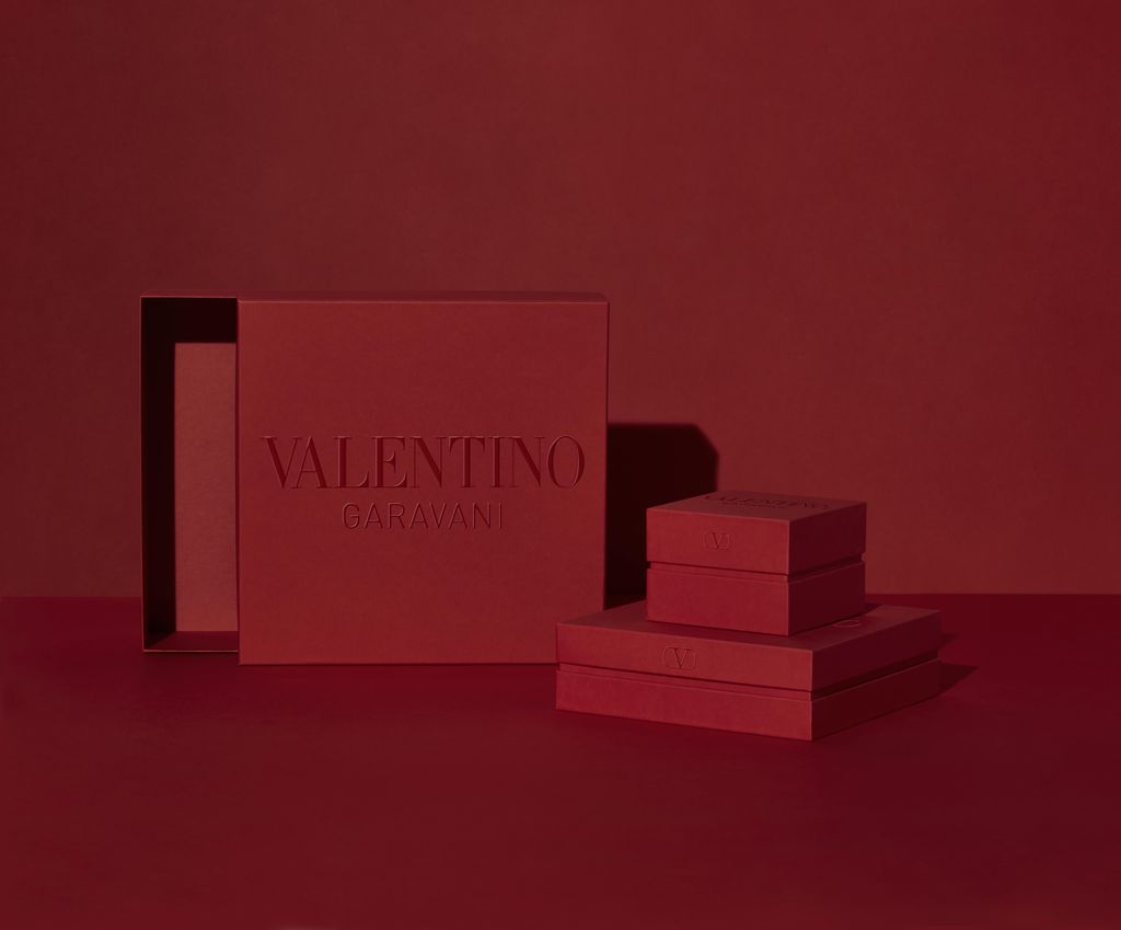 Valentino; New Brand Identity Packaging