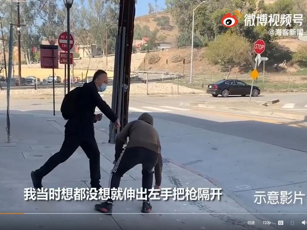 Viral Aksi Profesor China Hajar Perampok Bersenjata Pakai Kung Fu