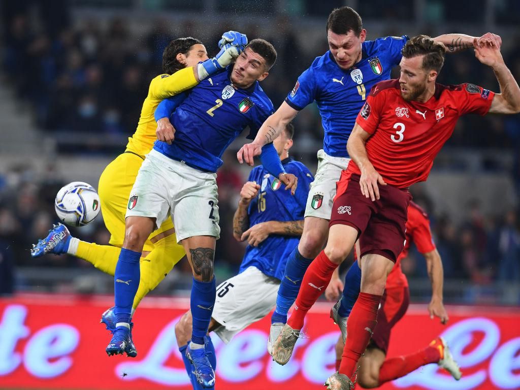 Italia Vs Swiss: Penalti Jorginho Gagal! Gli Azzurri Tertahan 1-1