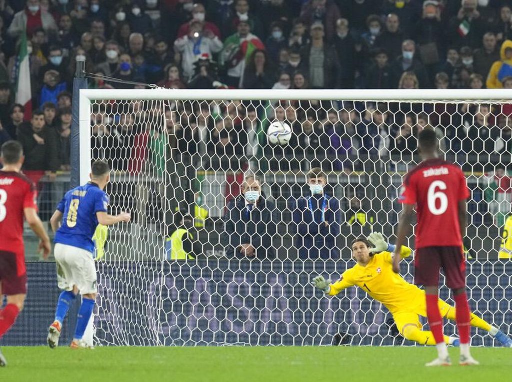 Jorginho Lagi-lagi Gagal Penalti Lawan Swiss