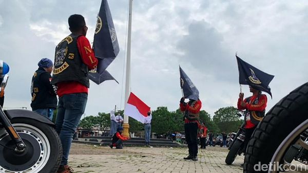 Peringati Hari Pahlawan, Komunitas Moge Napak Tilas Karawang-Bekasi