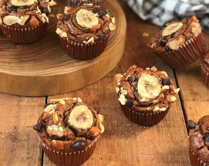 Resep Gluten Free Banana Oat Muffin