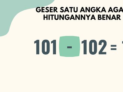 Cuma yang Pernah Dapat Ranking di Sekolah Bisa Jawab Teka-teki Matematika Ini