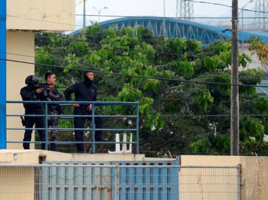 Ngeri Baku Tembak Geng di Penjara Ekuador Tewaskan Puluhan Napi