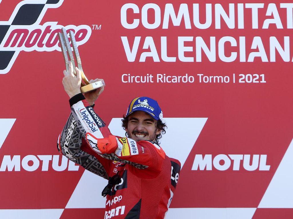 Bagnaia Juara, MotoGP Valencia Dikuasai Ducati