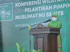 Hadiri Konferwil Muslimat NU IX di Lombok, ini Pesan Khofifah ke Kader Hadiri Konferwil Muslimat NU IX di Lombok, ini Pesan Khofifah ke Kader