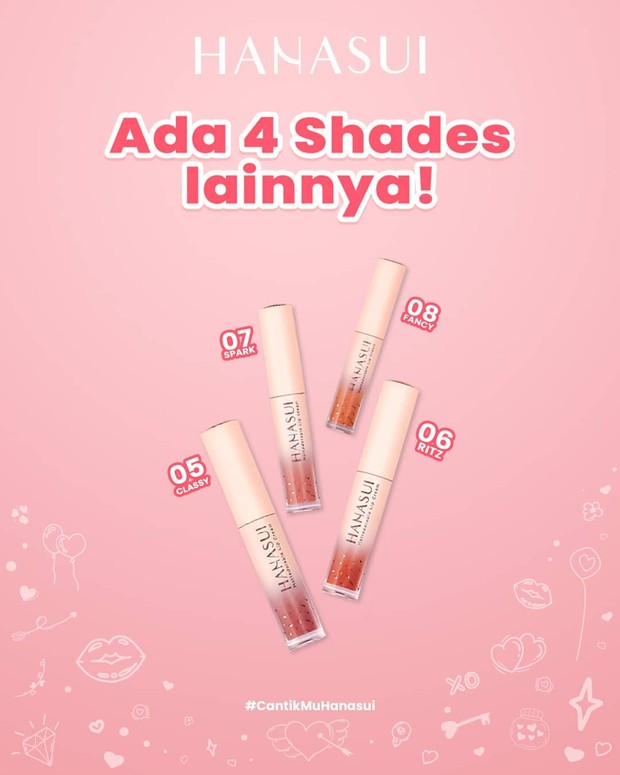 Hanasui Lipcream/Foto: instagram.com/officialhanasui Hanasui merupakan salah satu brand kosmetik yang menjual lipcream dengan harga RP 25 Ribu
