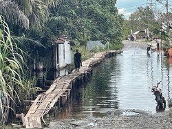 Penampakan Kerusakan Lingkungan DAS Kapuas Penyebab Banjir Sintang