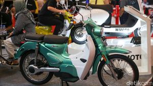 Keren! Motor Listrik Bergaya Klasik