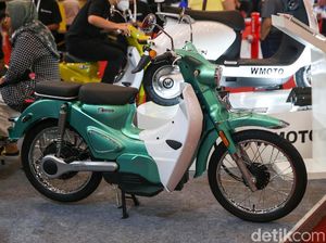 Keren! Motor Listrik Bergaya Klasik