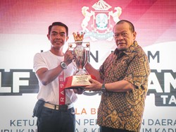 Ketua DPD Ingin Filosofi Olahraga Golf Ditanamkan ke Anak-anak