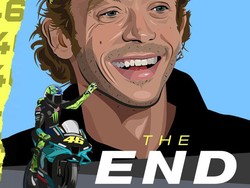 Hormat Suzuki untuk Valentino Rossi