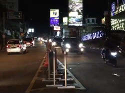 One Way Usai, Lalin di Kawasan Puncak Terpantau Ramai Lancar Malam Ini
