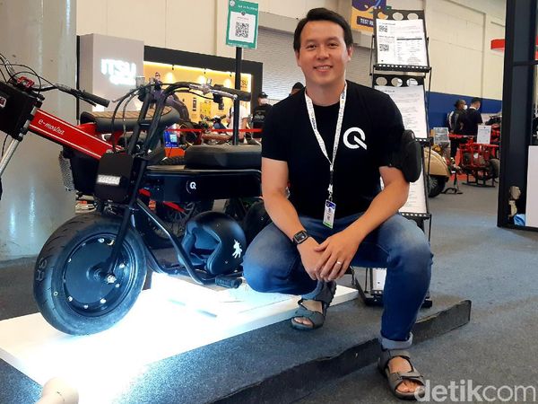 Wujud Motor Mungil Garapan Eks Insinyur Tesla dari Indonesia, Harga Rp 12 Jutaan