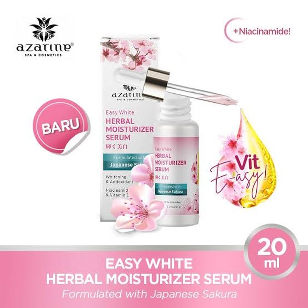 Azarine easy white moisturizing serum / foto : shopee.comid/azarinecosmetics
