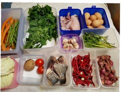 Emak-emak Ini Tunjukkan Trik Belanja Rp 11 Ribu Sehari sampai Rp 70 Ribu Seminggu