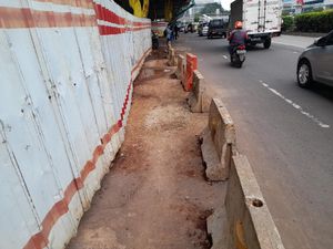 detikcom Do Your Magic: Bekas Galian di Jl MT Haryono Sudah Rapi