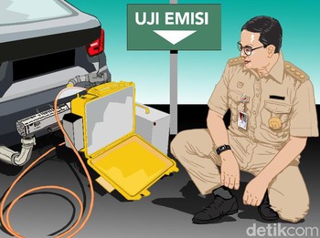 Besar Sanksi daripada Edukasi Uji Emisi