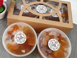 Dulu Obat, Peach Gum Diolah Jadi Dessert Enak yang Bikin Kulit Glowing