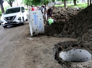 Jakarta Masuk Musim Hujan, Pembangunan Sumur Resapan Digencarkan Jakarta Masuk Musim Hujan, Pembangunan Sumur Resapan Digencarkan