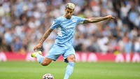 Joao Cancelo mencatatkan 26 tembakan, alias sebagai pemain Manchester City yang paling banyak menembak bola (Getty Images)