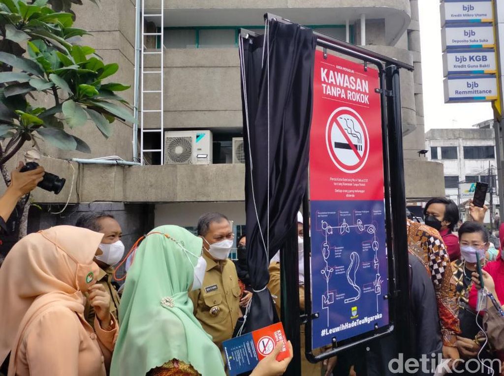 Ingat! Ini 4 Kawasan Tanpa Rokok Baru di Kota Bandung